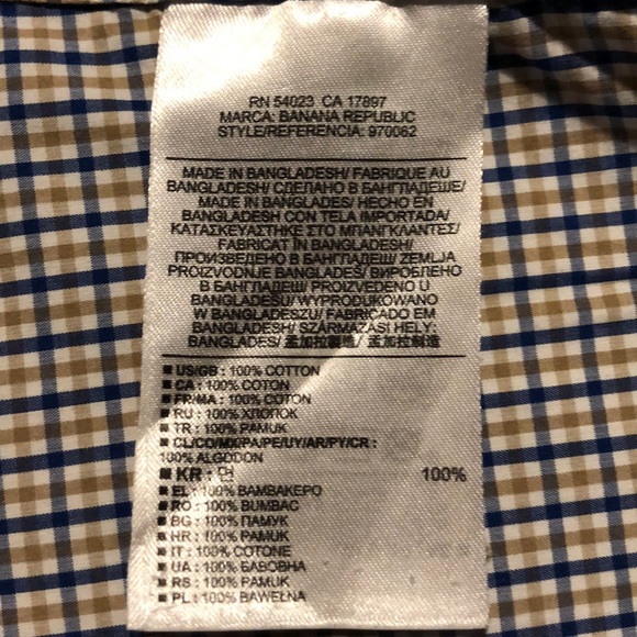 Men’s shirt from Banana Republic - Picture 8 of 8